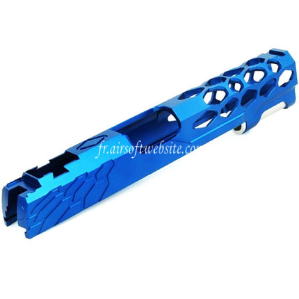 EDGE Aluminum Custom 'SHIELD' Standard Glissière Convient pour Tokyo Marui Hi-Capa 1911 Série GBB Pistolet Airsoft