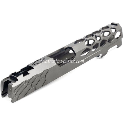 EDGE Aluminum Custom 'SHIELD' Standard Glissière Convient pour Tokyo Marui Hi-Capa 1911 Série GBB Pistolet Airsoft