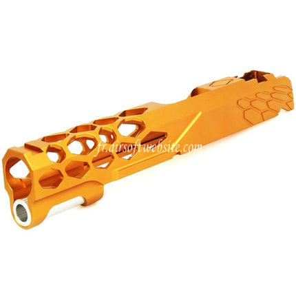 EDGE Aluminum Custom 'SHIELD' Standard Glissière Convient pour Tokyo Marui Hi-Capa 1911 Série GBB Pistolet Airsoft