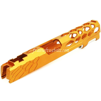 EDGE Aluminum Custom 'SHIELD' Standard Glissière Convient pour Tokyo Marui Hi-Capa 1911 Série GBB Pistolet Airsoft