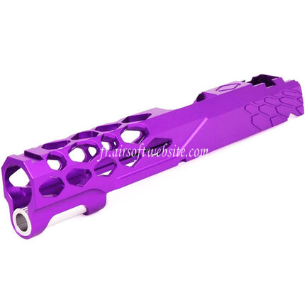 EDGE Aluminum Custom 'SHIELD' Standard Glissière Convient pour Tokyo Marui Hi-Capa 1911 Série GBB Pistolet Airsoft