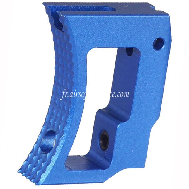 5KU Aluminum Longue Courbe Réglable Gâchette Convient pour Tokyo Marui Hi-Capa 1911 Série GBB Pistolets Airsoft