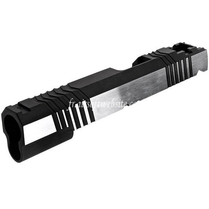 GK Tactical Aluminum SV Standard Glissière avec Buse Boîtier Recul Ressort Plug Convient pour Tokyo Marui Hi-Capa 1911 Série GBB Pistolet Airsoft