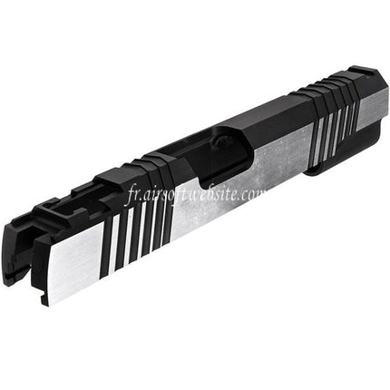 GK Tactical Aluminum SV Standard Glissière avec Buse Boîtier Recul Ressort Plug Convient pour Tokyo Marui Hi-Capa 1911 Série GBB Pistolet Airsoft