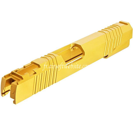 GK Tactical Aluminum SV Standard Glissière avec Buse Boîtier Recul Ressort Plug Convient pour Tokyo Marui Hi-Capa 1911 Série GBB Pistolet Airsoft