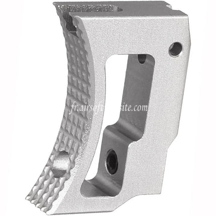 5KU Aluminum Moyenne Courbe Réglable Gâchette Convient pour Tokyo Marui Hi-Capa 1911 Série GBB Pistolets Airsoft