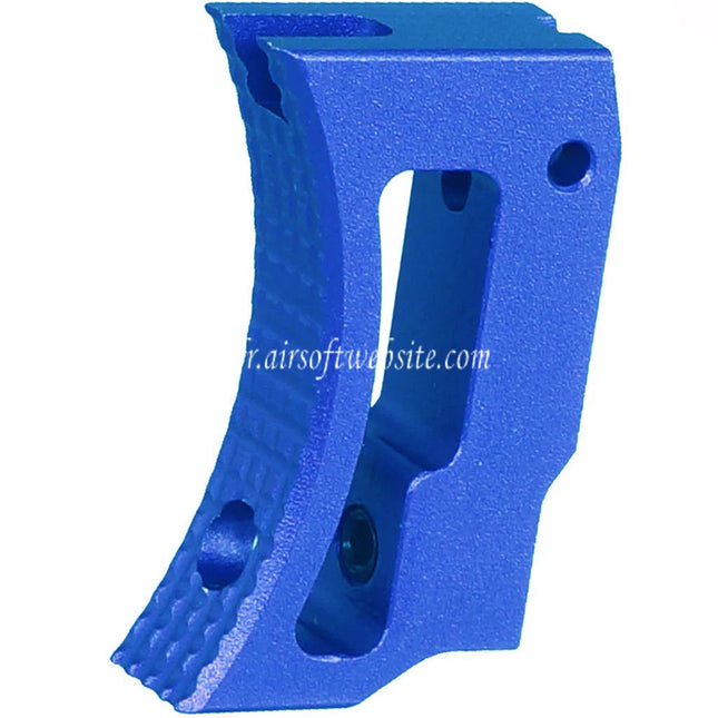5KU Aluminum Court Courbe Réglable Gâchette Convient pour Tokyo Marui Hi-Capa 1911 Série GBB Pistolets Airsoft