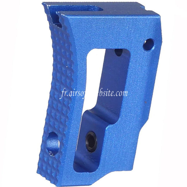 5KU Aluminum Haut Courbe Réglable Gâchette Convient pour Tokyo Marui Hi-Capa 1911 Série GBB Pistolets Airsoft