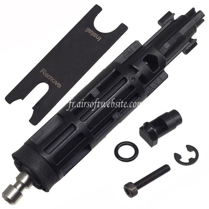 Guns Modify GM EVO Verstellbare Komplett-Nozzle V1.0 Passend für Cybergun GM FN SCAR-L MK2 Serie GBB Gewehre