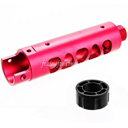 Narcos Airsoft CNC Aluminum Avant Canon Kit (Type 3) Convient pour Action Army AAP01 Série GBB Pistolet