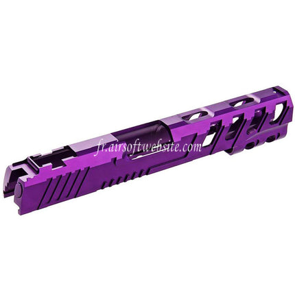 Narcos Airsoft CNC Aluminum Glissière Phantom Convient pour Tokyo Marui Hi-Capa 5.1 Série GBB Pistolet