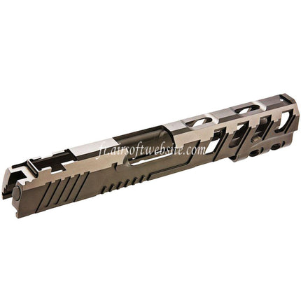 Narcos Airsoft CNC Aluminum Glissière Phantom Convient pour Tokyo Marui Hi-Capa 5.1 Série GBB Pistolet