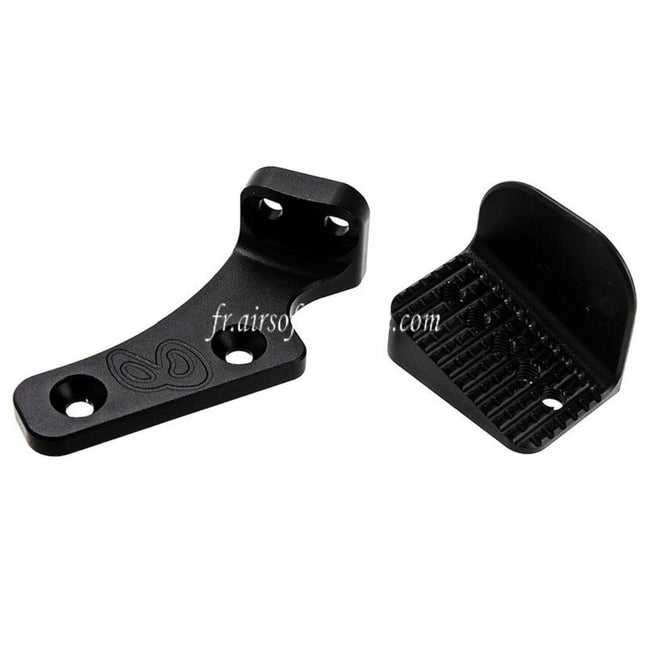 Revanchist Airsoft INF Style Réglable Pouce Repose Convient pour Tokyo Marui Hi-Capa Série GBB Pistolet