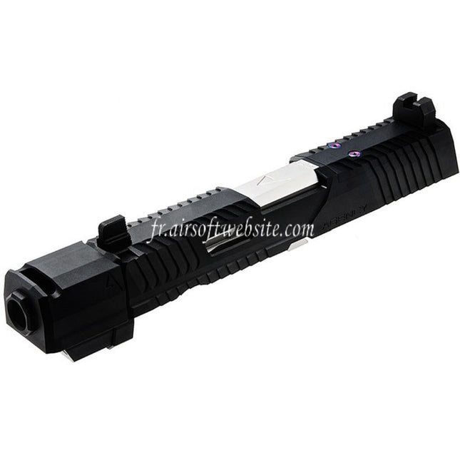 RWA Agency Arms CNC Aluminum P320 Peacekeeper Glissière Set Convient pour SIG AIR ProForce P320 XCarry M17 M18 Série GBB Pistolet Airsoft