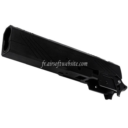 Tiger Soul CNC Aluminum INF Venom Mid-Frame Slide Set Suitable for Toyko Marui Hi-Capa Series GBB Airsoft Pistol