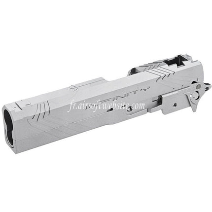 Tiger Soul CNC Aluminum INF Venom Mid-Frame Slide Set Suitable for Toyko Marui Hi-Capa Series GBB Airsoft Pistol