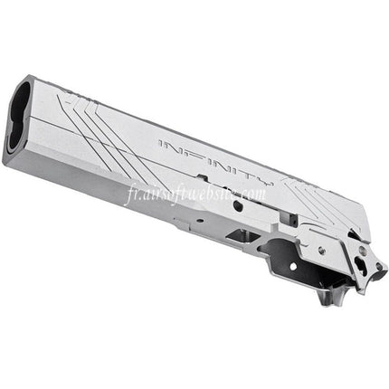 Tiger Soul CNC Aluminum INF Venom Mid-Frame Slide Set Suitable for Toyko Marui Hi-Capa Series GBB Airsoft Pistol