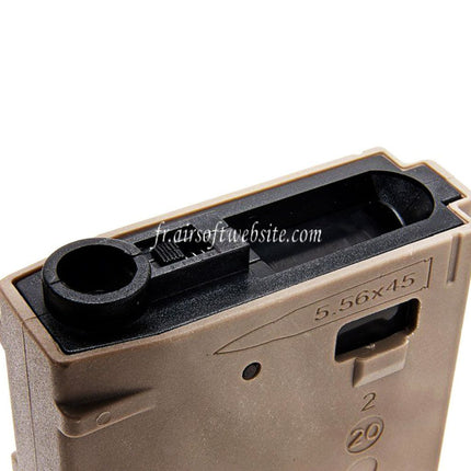ARCTURUS DMAG 350 Billes Hi-Cap Chargeur Convient pour M4 M16 Série AEG Fusil Airsoft