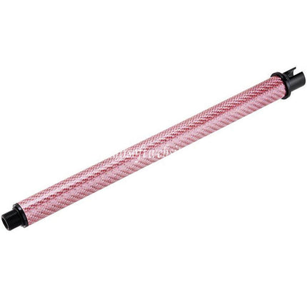 Dr. Black Light Carbon Fiber 12 Zoll Außenlauf -14mm CCW passend für Tokyo Marui M4 Serie MWS GBB Airsoft Gewehr