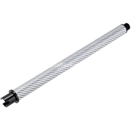 Dr. Black Light Carbon Fiber 12 Zoll Außenlauf -14mm CCW passend für Tokyo Marui M4 Serie MWS GBB Airsoft Gewehr