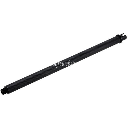 Dr. Black Léger Carbone Fibre 14 Pouces Canon Extérieur -14mm CCW sens antihoraire Convient pour Tokyo Marui M4 Série MWS GBB Fusil Airsoft