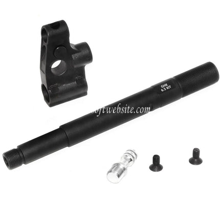 Dytac SLR Rifleworks ION Lite 165mm 6.5 Pouces Extended M-LOK Rail de Garde-Main Kit avec Canon Extérieur Convient pour GHK AK Série GBB Fusil Airsoft Noir