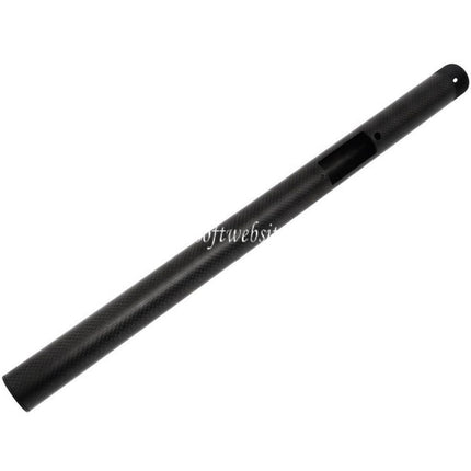 Laylax PSS 421mm Carbone Fibre Canon Extérieur Convient pour Tokyo Marui VSR-10 G-Spec Série Bolt Action Sniper Airsoft Noir