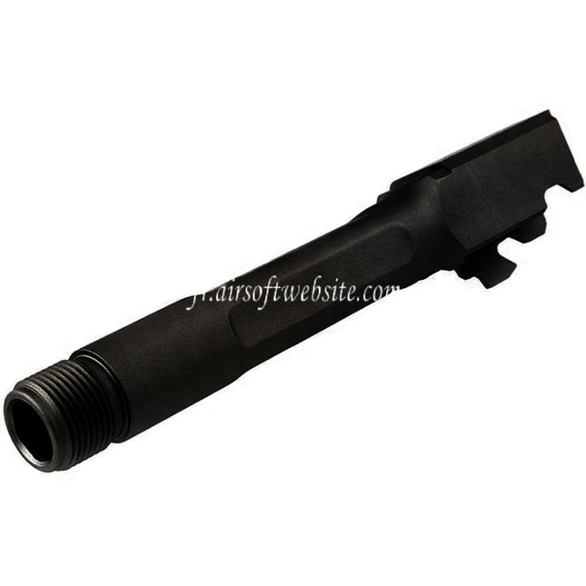 Pro Arms 110mm CNC Aluminum Canon Extérieur -14mm CCW sens antihoraire Fileté Convient pour Umarex VFC G19x G19 Gen4 G45 Série GBB Pistolet Airsoft