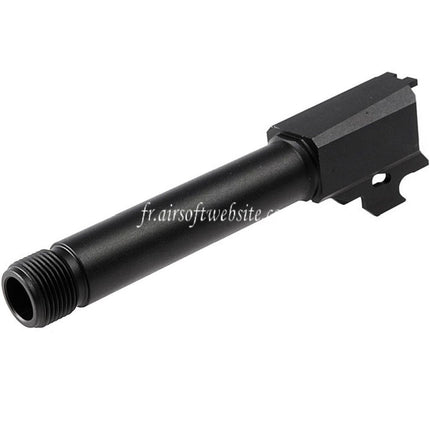 Pro Arms 110mm CNC Aluminum Canon Extérieur -14mm CCW sens antihoraire Fileté Convient pour SIG Air VFC P320 XCARRY M18 Série GBB Pistolet Airsoft