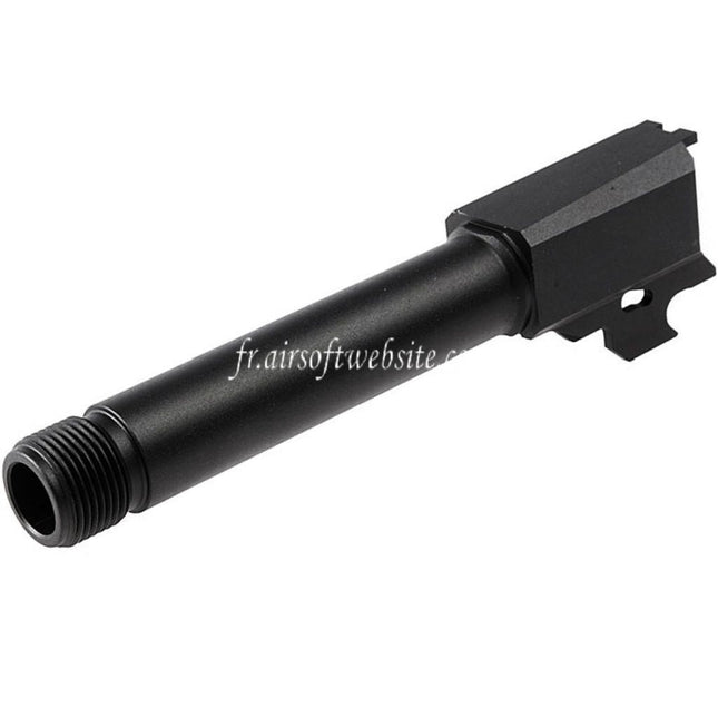 Pro Arms 110mm CNC Aluminum Canon Extérieur -14mm CCW sens antihoraire Fileté Convient pour SIG Air VFC P320 XCARRY M18 Série GBB Pistolet Airsoft