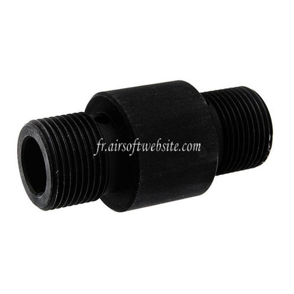 Revanchist Airsoft 7.5 Inch Aluminum Outer Barrel with 0.5 Inch Barrel Extension -14mm CCW Counter Clockwise Suitable for Tokyo Marui M4 Series MWS GBB Airsoft Rifle