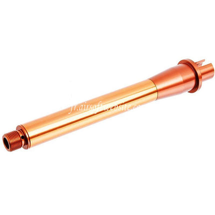 Revanchist Airsoft 7.5 Inch Aluminum Outer Barrel with 0.5 Inch Barrel Extension -14mm CCW Counter Clockwise Suitable for Tokyo Marui M4 Series MWS GBB Airsoft Rifle
