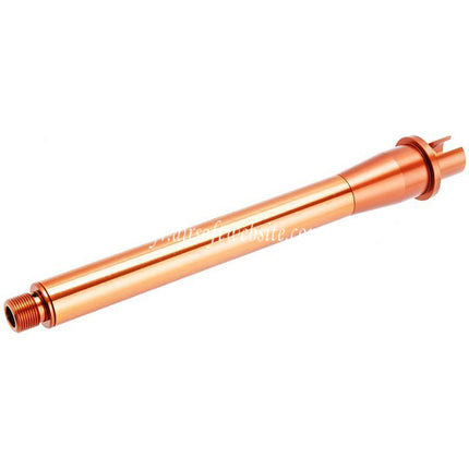 Revanchist Airsoft 8.5 Pouces Aluminium Canon Extérieur avec 0.5 Pouce Barrel Extension -14mm CCW sens antihoraire Convient pour Tokyo Marui M4 Série MWS GBB Fusil Airsoft