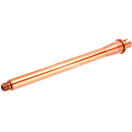 Revanchist Airsoft 10.5 Pouces Aluminium Canon Extérieur avec 0.5 Pouce Barrel Extension -14mm CCW sens antihoraire Convient pour Tokyo Marui M4 Série MWS GBB Fusil Airsoft