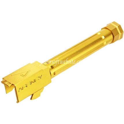 RWA Agency Arms CNC Aluminum Mid-Line Threaded Outer Barrel -14mm CCW Counter-Clockwise Suitable for Tokyo Marui G17 Gen3 GBB Airsoft Pistol