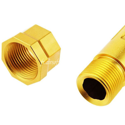 RWA Agency Arms CNC Aluminum Mid-Line Threaded Outer Barrel -14mm CCW Counter-Clockwise Suitable for Tokyo Marui G17 Gen3 GBB Airsoft Pistol