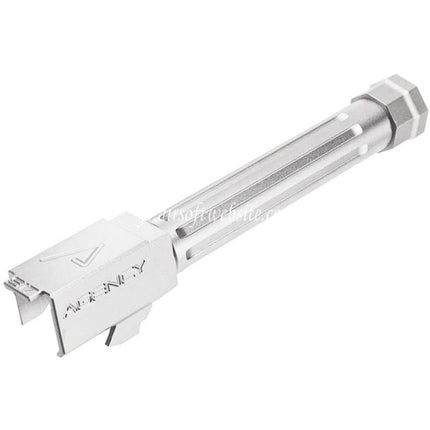 RWA Agency Arms CNC Aluminum Mid-Line Fileté Canon Extérieur -14mm CCW sens antihoraire Convient pour Umarex (VFC) G17 Gen3 Gen4 G18C / RWA Agency Arms EXA Série GBB Pistolet Airsoft