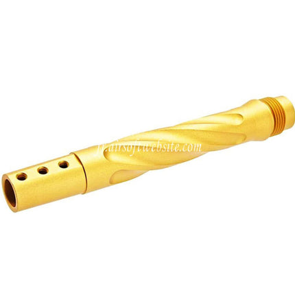 TTI Airsoft Twisted Spirale Fluted Canon Extérieur -14mm CCW sens antihoraire Convient pour TTI Airsoft TP22 Série GBB Pistolet
