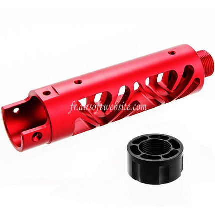 Narcos Airsoft CNC Aluminum Avant Canon Kit (Type 6) Convient pour Action Army AAP01 Série GBB Pistolet