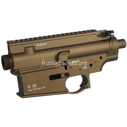 E&C Métal Haut Bas Boîtier Convient pour E&C G28 HK417 Série AEG Fusil Airsoft