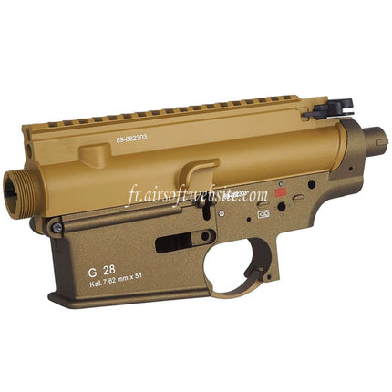 E&C Métal Haut Bas Boîtier Convient pour E&C G28 HK417 Série AEG Fusil Airsoft