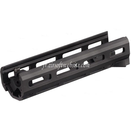 Hephaestus 6.5 Pouces 160mm CNC Aluminum M-LOK Garde-Main Convient pour GHK LCT AKS-74U Série AEG GBB Fusil Airsoft Noir