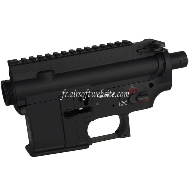 E&C 416 Style Métal Haut Bas Boîtier (Marquage par gravure) Convient pour E&C Tokyo Marui 416 M4 M16 Série AEG Fusil Airsoft