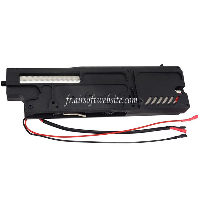 Airsoft Website CNC Aluminum Complète Vitesse Boîte avec moteur à aimant néodyme Convient pour A&K CLASSIC ARMY ECHO-1 M249 Série AEG Fusil