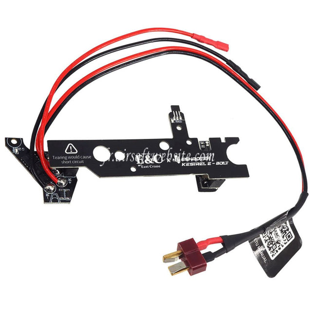 E&C Eshooter Kestrel V2 BASIC Airsoft ETU Ver.2 Convient pour E&C E-Bolt Système AR / M4 AEG Fusil Version 2.0