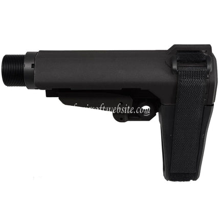 CYMA CGS SBT Style SBA3 Crosse stabilisatrice Set avec Tube à 6-Positions Convient pour CYMA CGS Tokyo Marui M4 Série MWS GBB Fusil