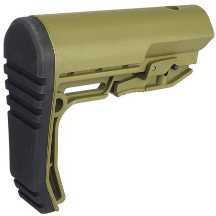 CYMA CGS MFT BMSMIL Style Minimaliste Crosse avec Tube de Ccourt à 5-Positions Convient pour CYMA CGS Tokyo Marui M4 Série MWS GBB Fusil