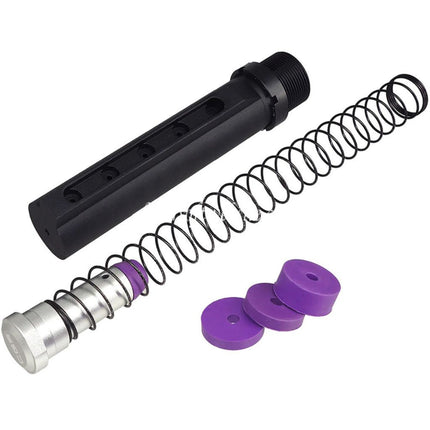 CYMA CGS MFT BMSMIL Style Minimaliste Crosse avec Tube de Ccourt à 5-Positions Convient pour CYMA CGS Tokyo Marui M4 Série MWS GBB Fusil