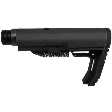 CYMA CGS MFT BMSMIL Style Minimaliste Crosse avec Tube de Ccourt à 6-Positions Convient pour CYMA CGS Tokyo Marui M4 Série MWS GBB Fusil