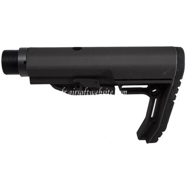 CYMA CGS MFT BMSMIL Style Minimaliste Crosse avec Tube de Ccourt à 6-Positions Convient pour CYMA CGS Tokyo Marui M4 Série MWS GBB Fusil